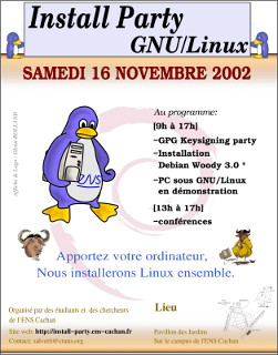 Install Party Novembre 2002
